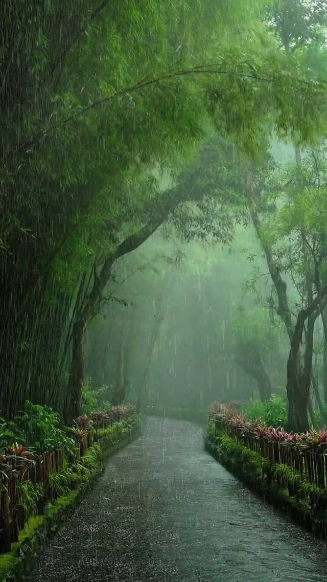 雨天小路