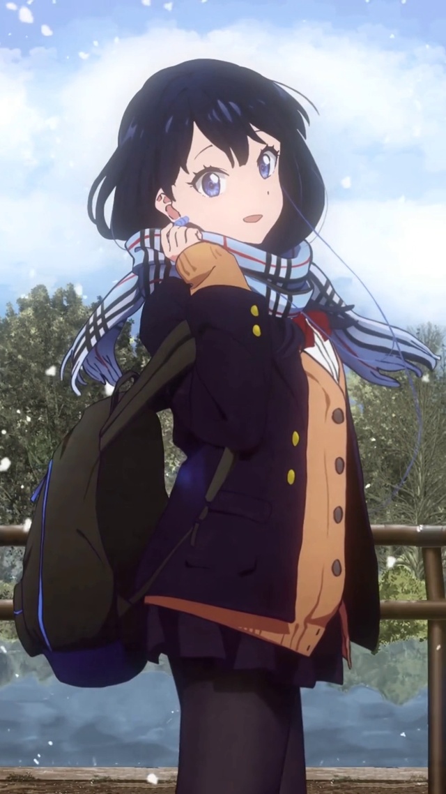 放学回家的少女