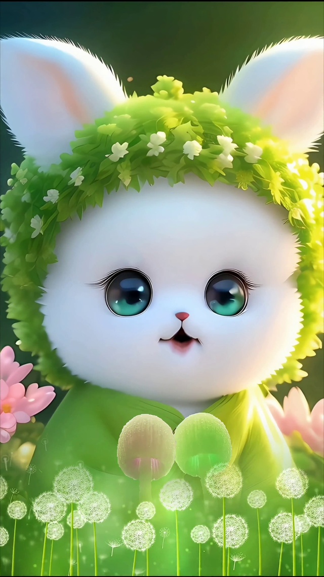 清新绿护眼小可爱