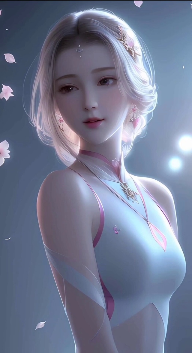 简约美女