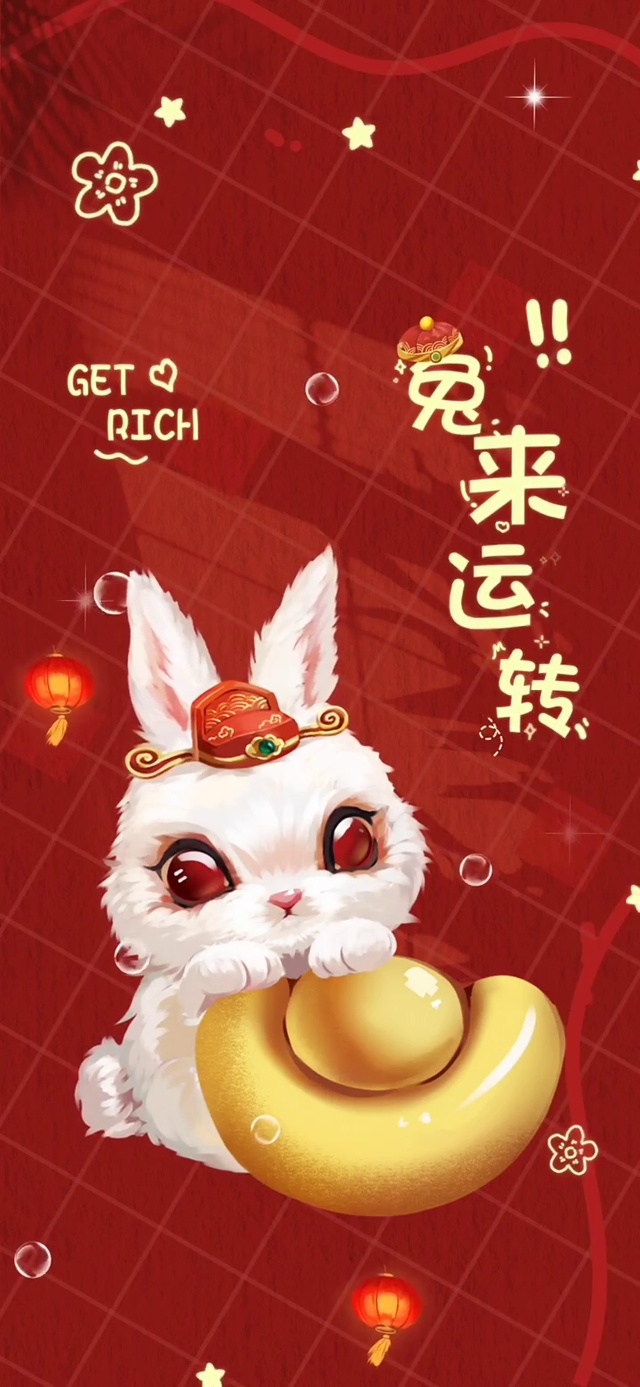 大富大贵 兔来运转