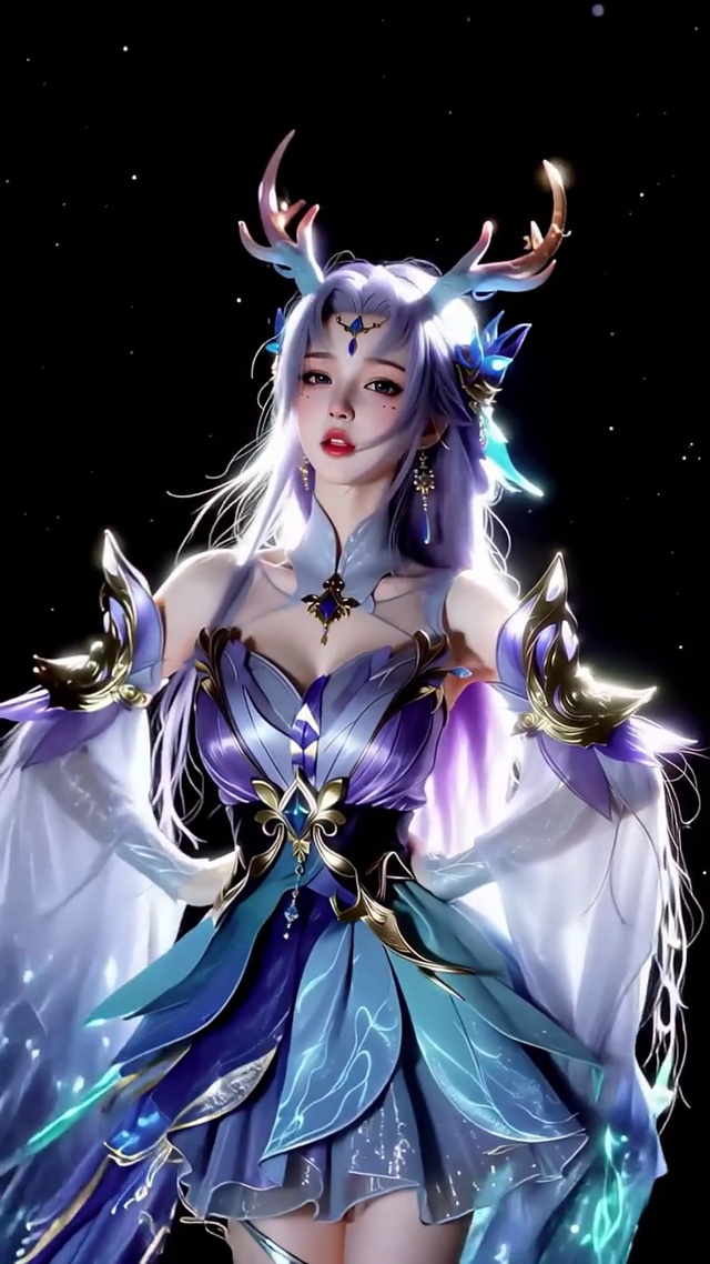 爱撒娇的古风美女