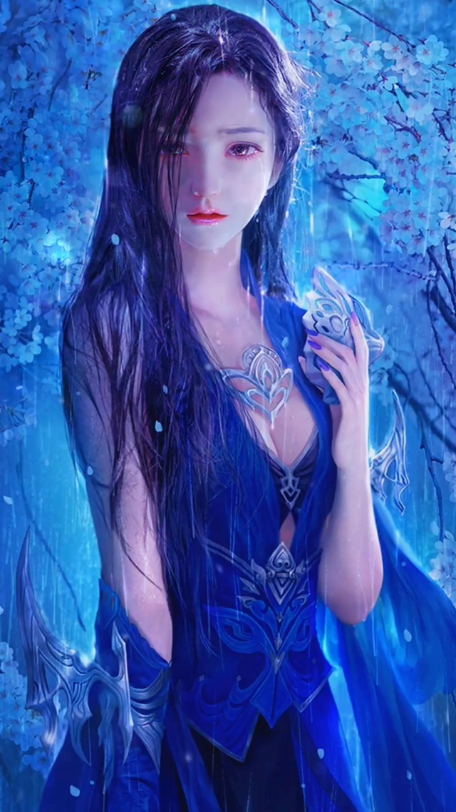 摘下面具的美女