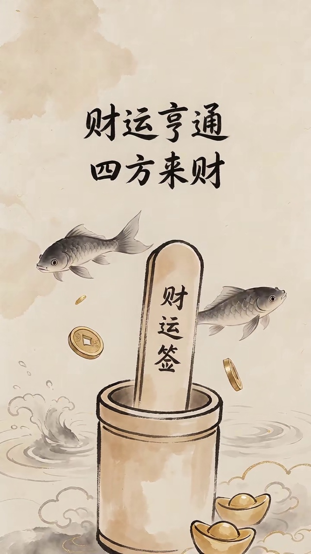 四方来财手机壁纸