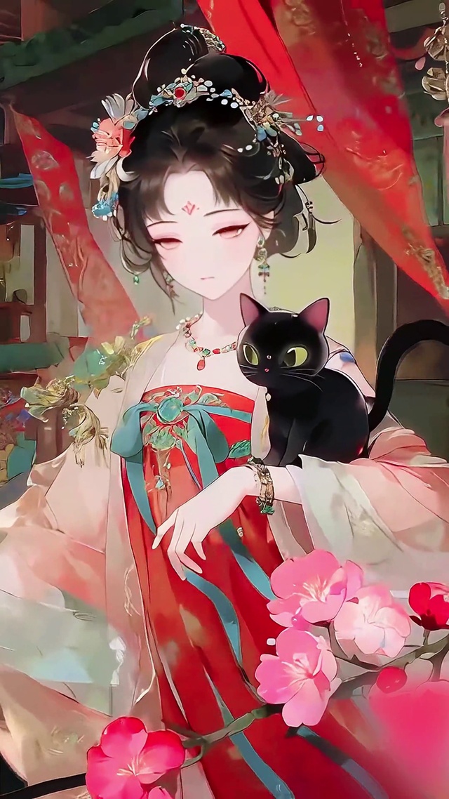 鬼市花魁与猫宠