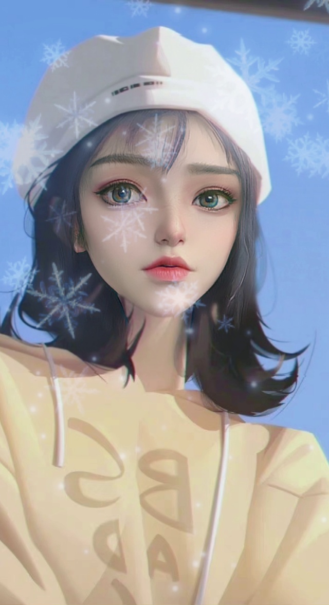 大眼萌妹