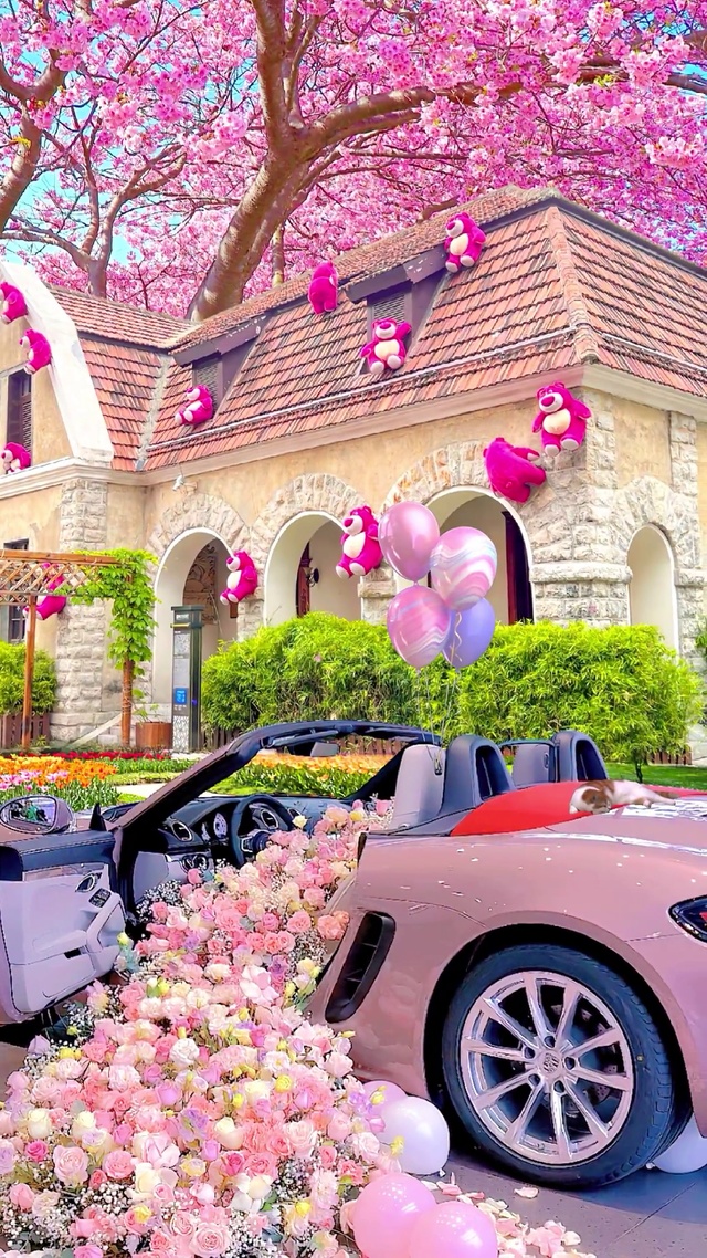 浪漫草莓熊小屋