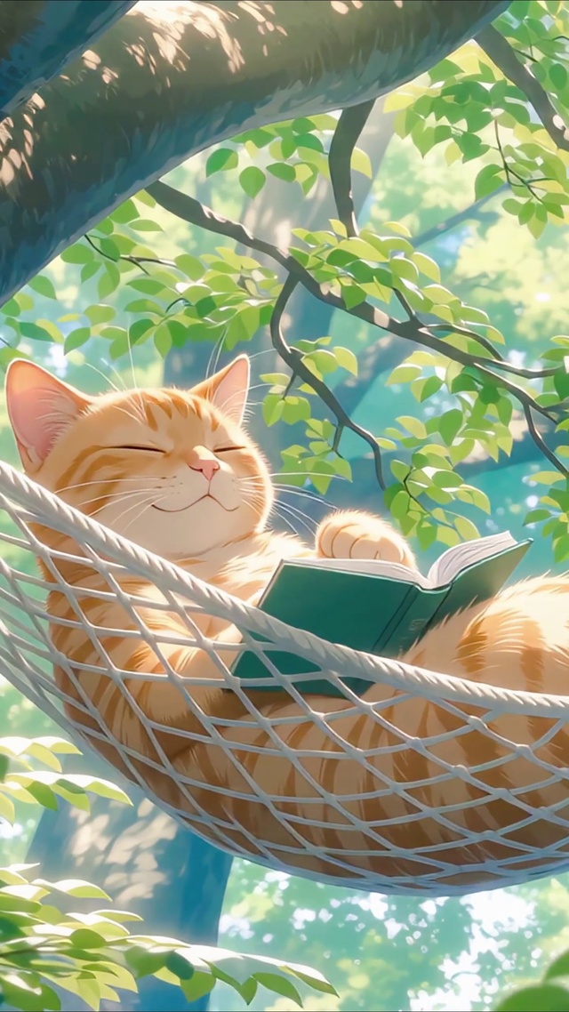 午睡的猫咪