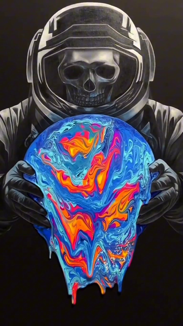 “地球流体画”