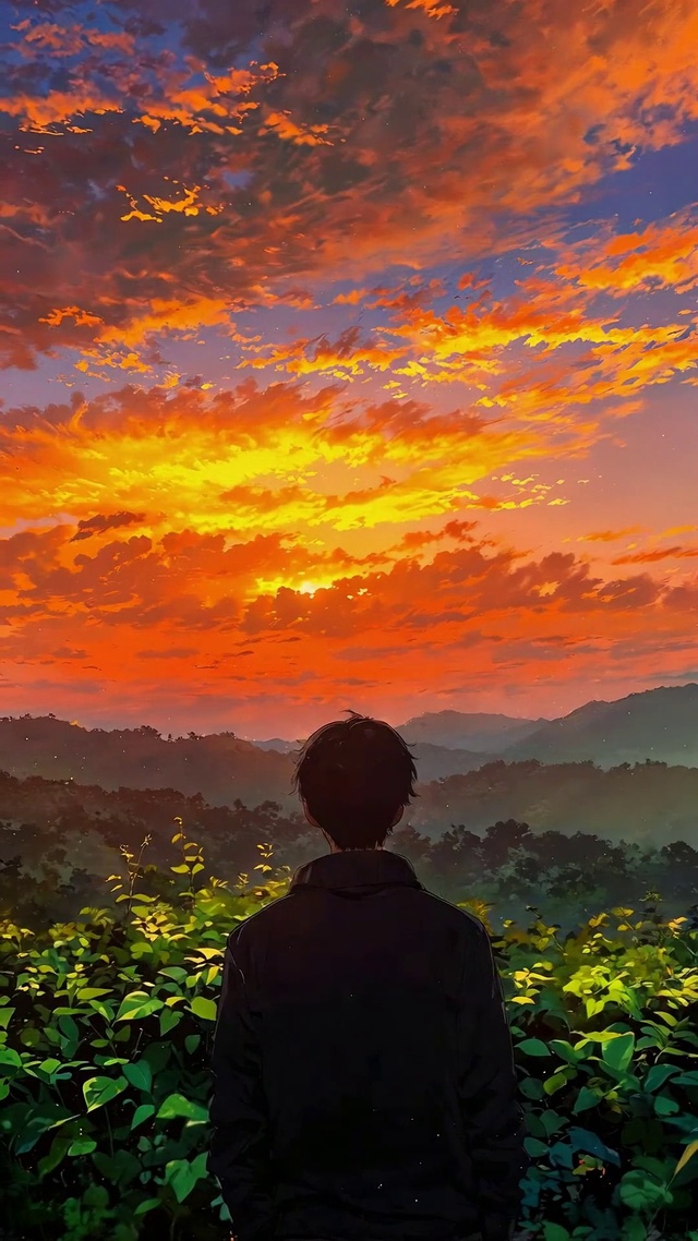 绝美晚霞