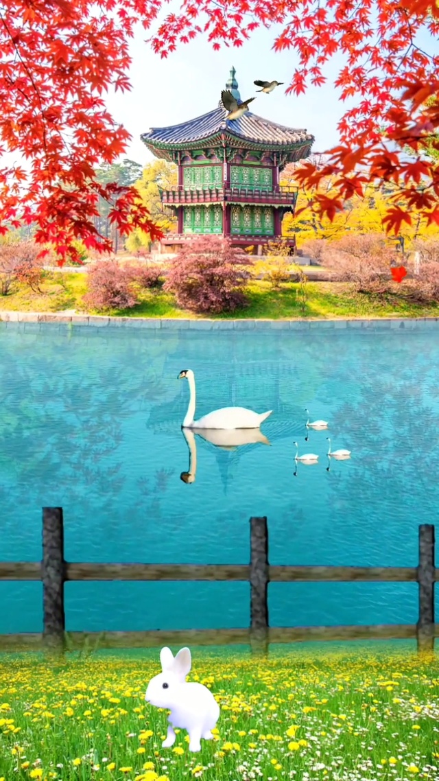  落叶之秋微风徐来所有美好不期⽽⾄