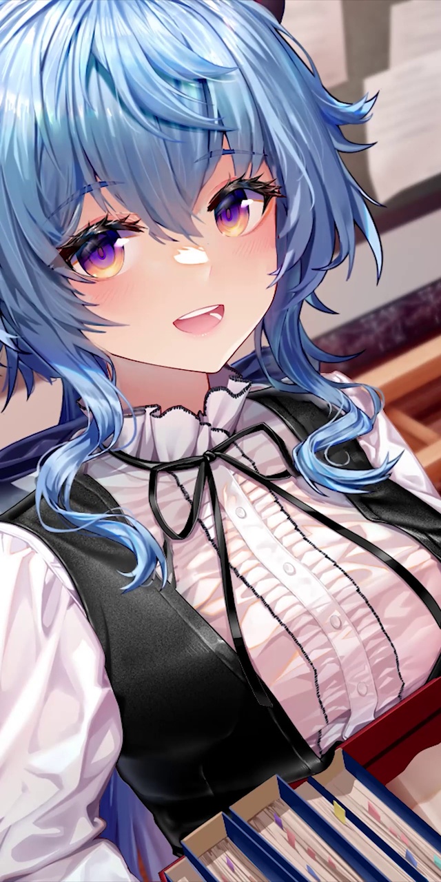 刻晴甘雨-画师：汉堡包