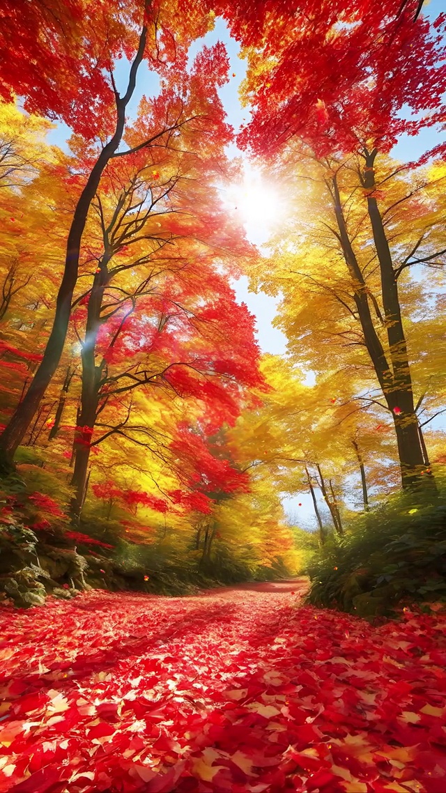 一次回眸秋天便成了风景