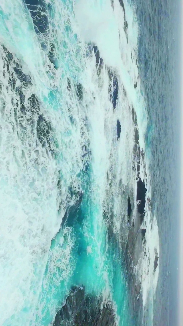 4K唯美大海海浪