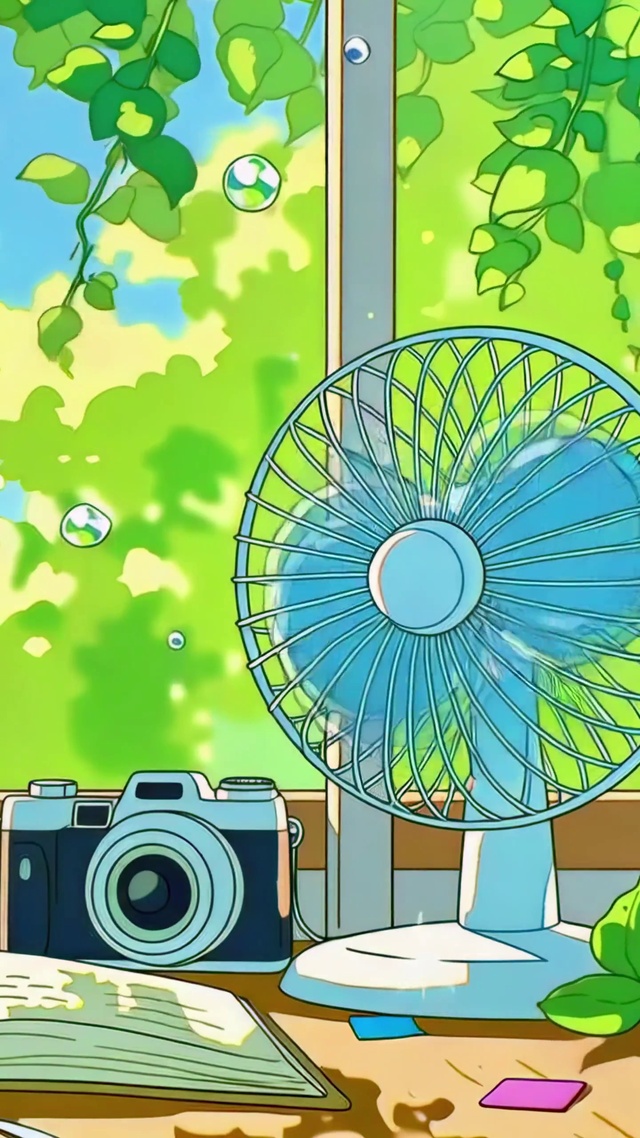 窗台上的夏日青柠汽水