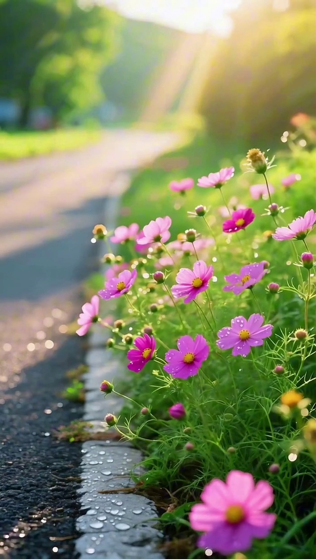 路边野花