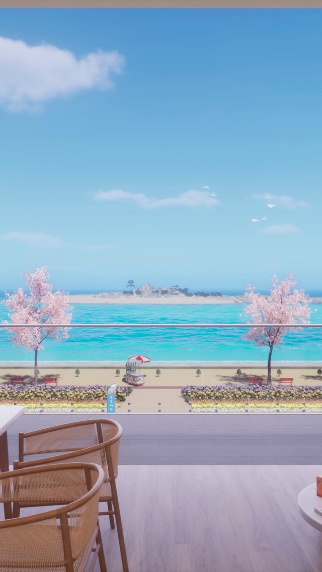 休闲度假海滩