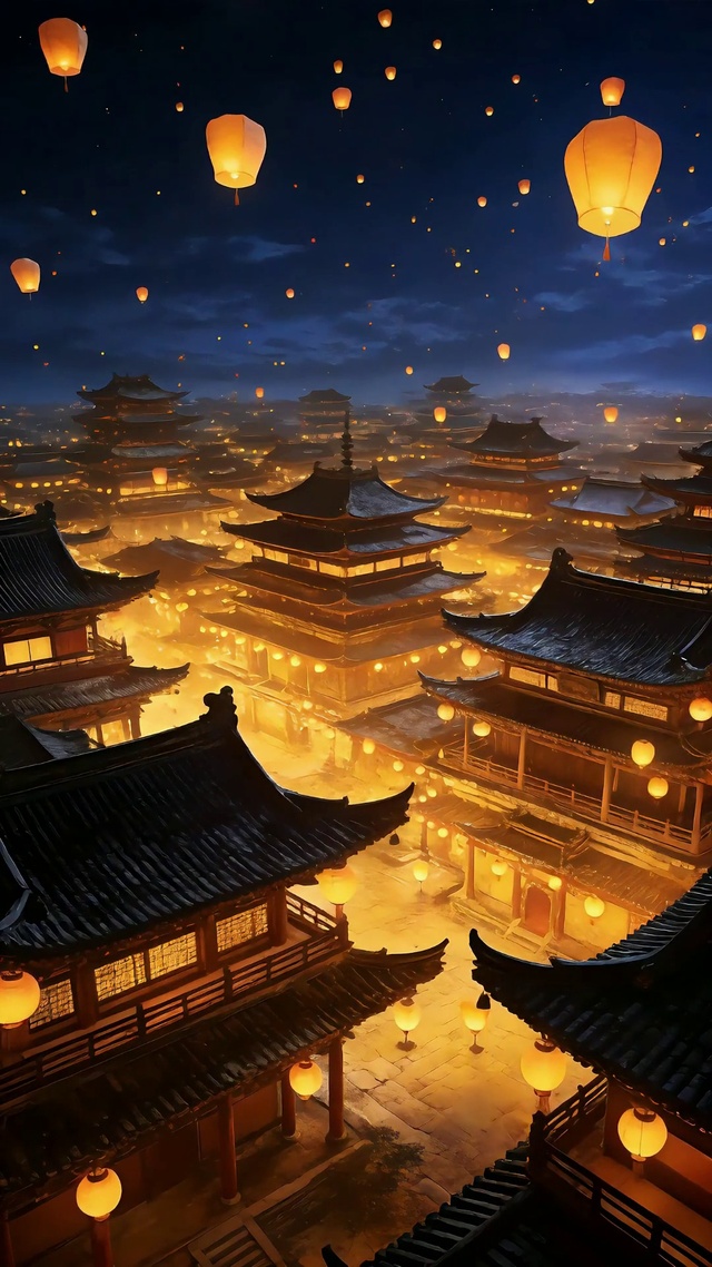 许愿孔明灯