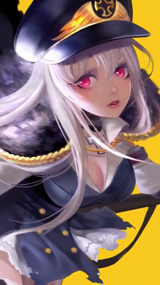 可爱帅气军姬小姐姐