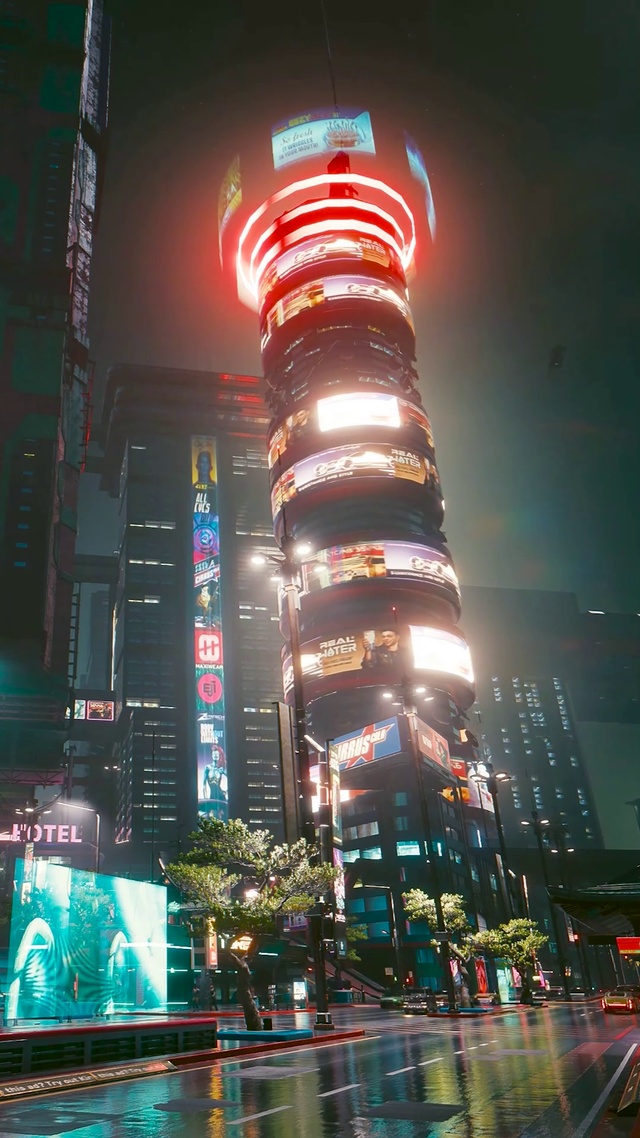 赛博朋克街景
