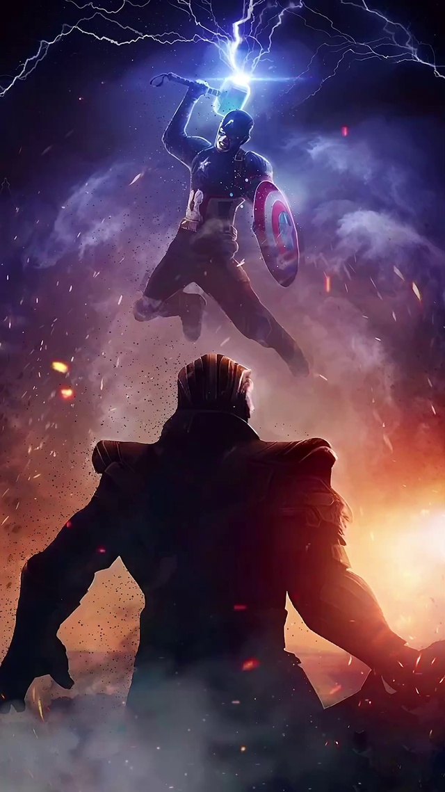 美国队长vs灭霸