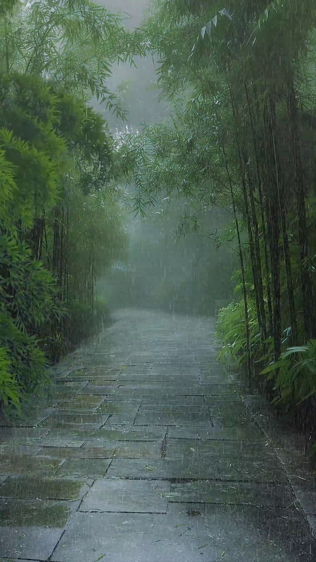 竹林细雨