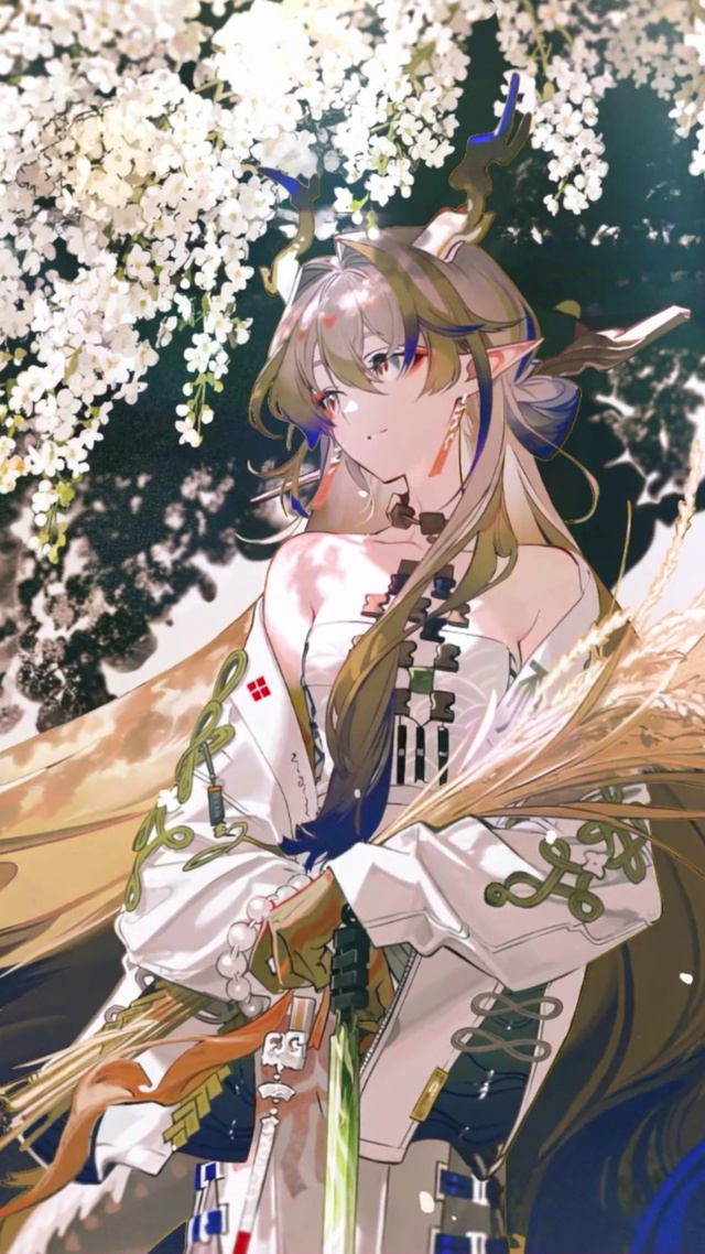 檐花穗影 黍