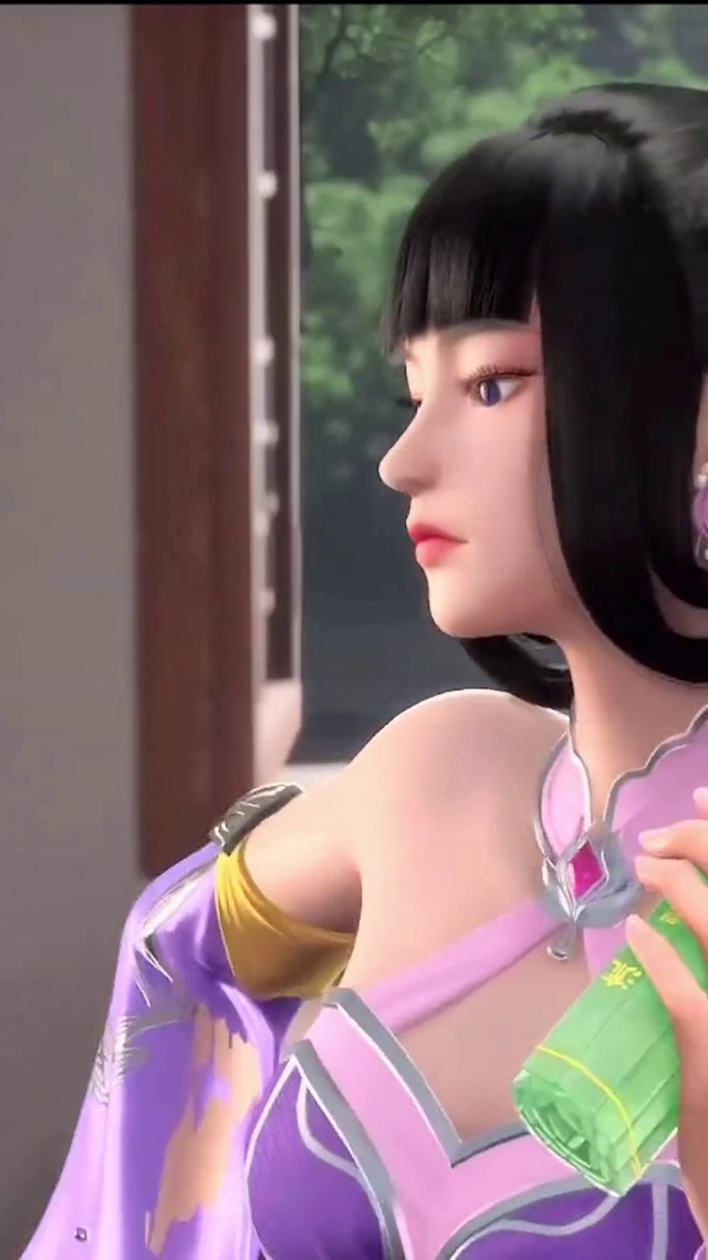 紫衣少女