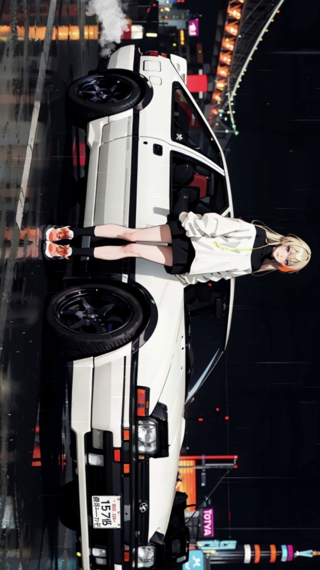 女孩汽车