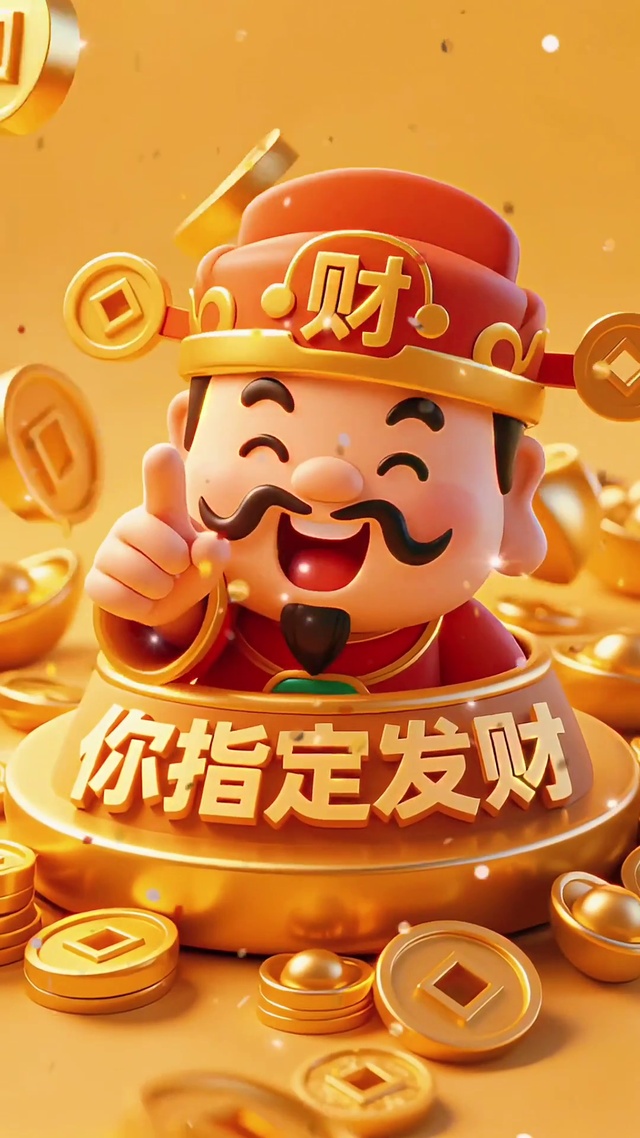 财神爷指定你发财