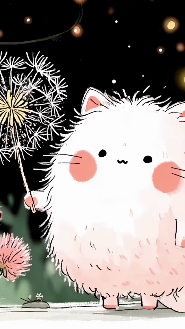 一捧蒲公英，一夜小浪漫