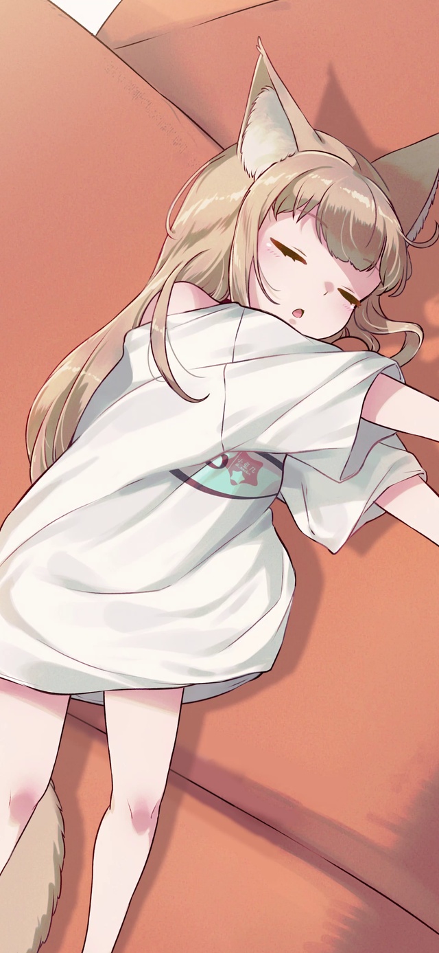 嘘，猫猫睡着了嗷，2K动态视频
原图画师pixiv: 40原
图片iD: 92134886
动态效果：Ae小兔几
转载请注明：原图画师，Ae小兔几以及 元气桌面，谢谢