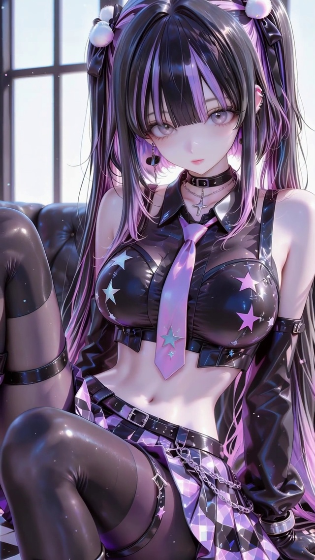 二次元黑丝萝莉