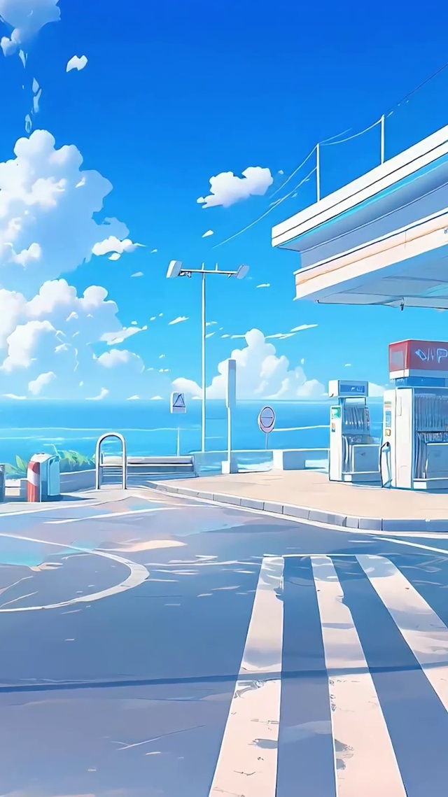 海景加油站