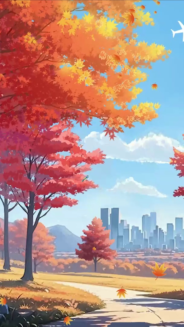 午后的城市公园