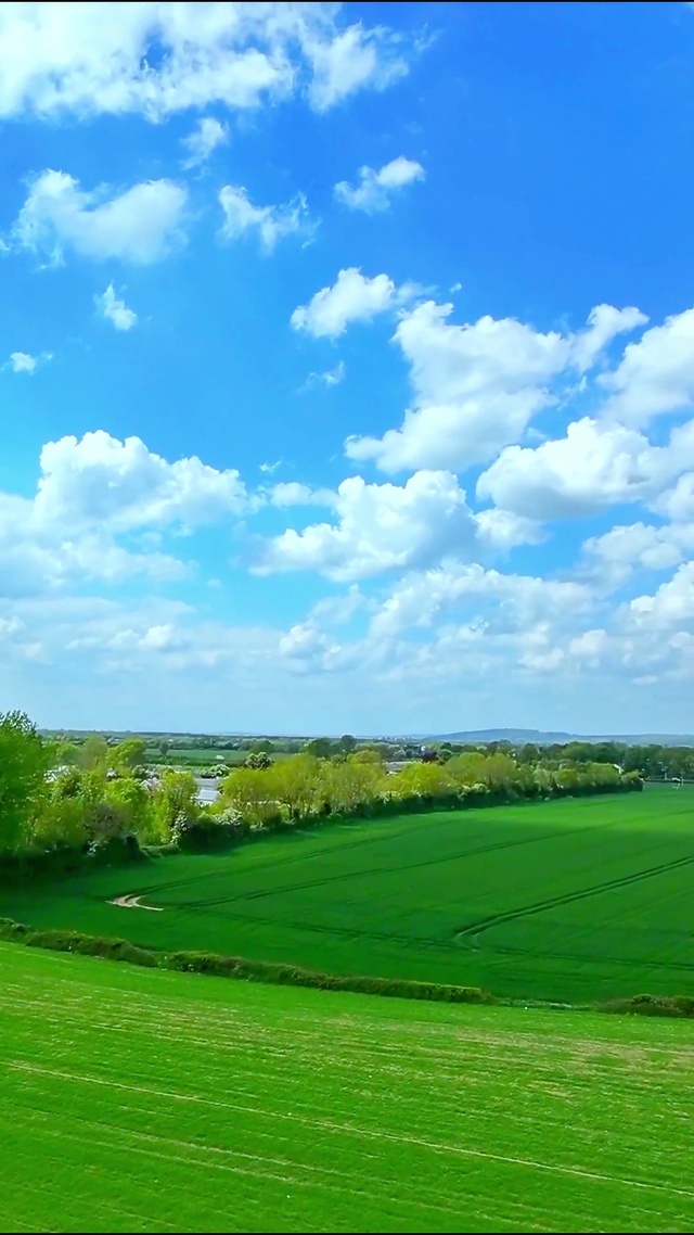 唯美蓝天白云4K