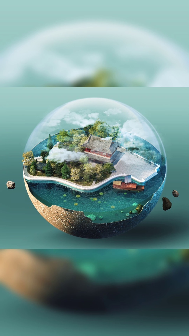 微景观清明上河园 茗春坊