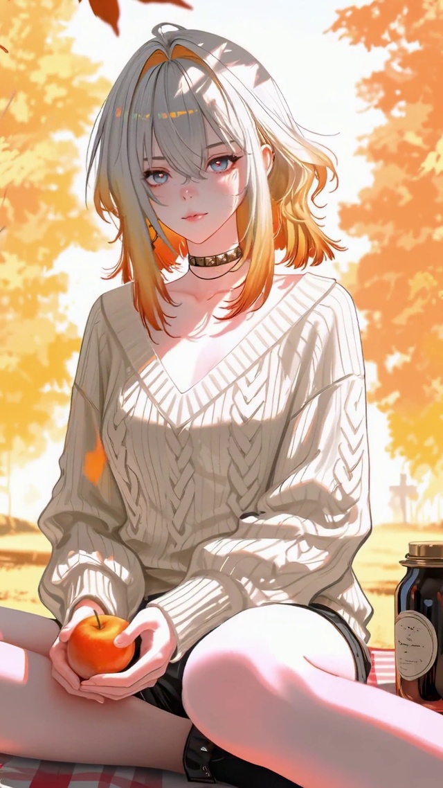 秋林毛衣美女嘉贝莉娜