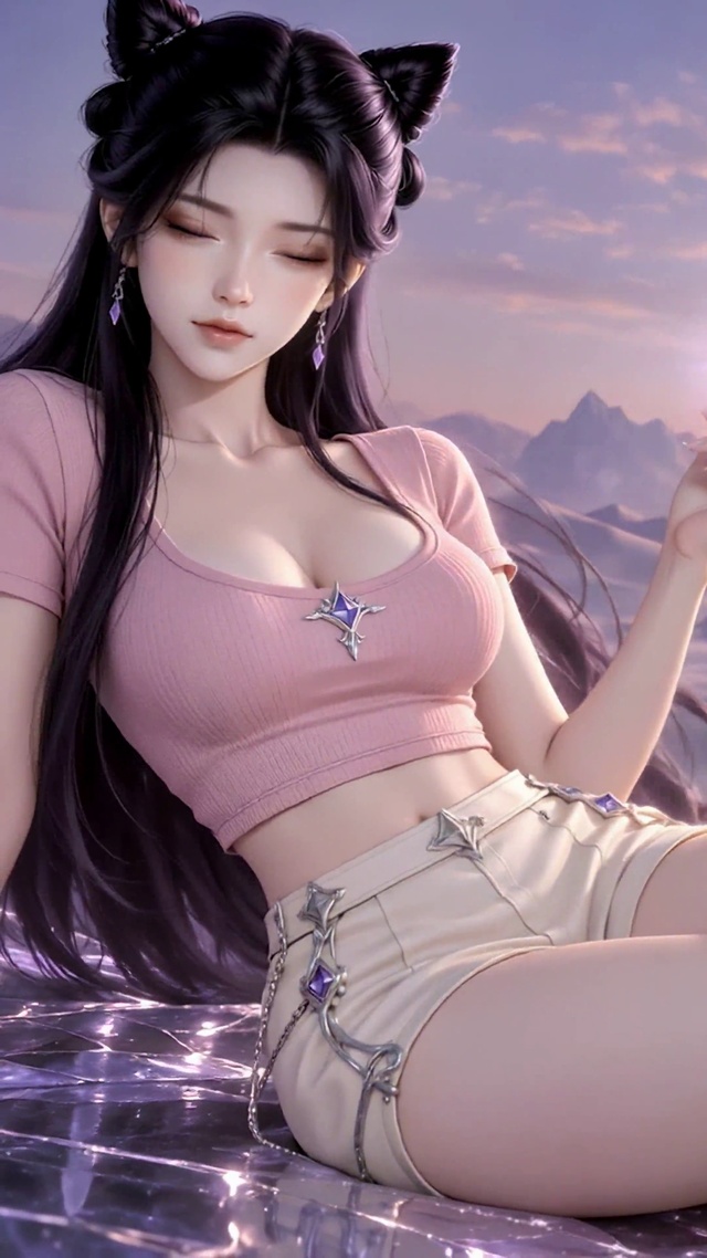 紫晶幻境猫耳美女