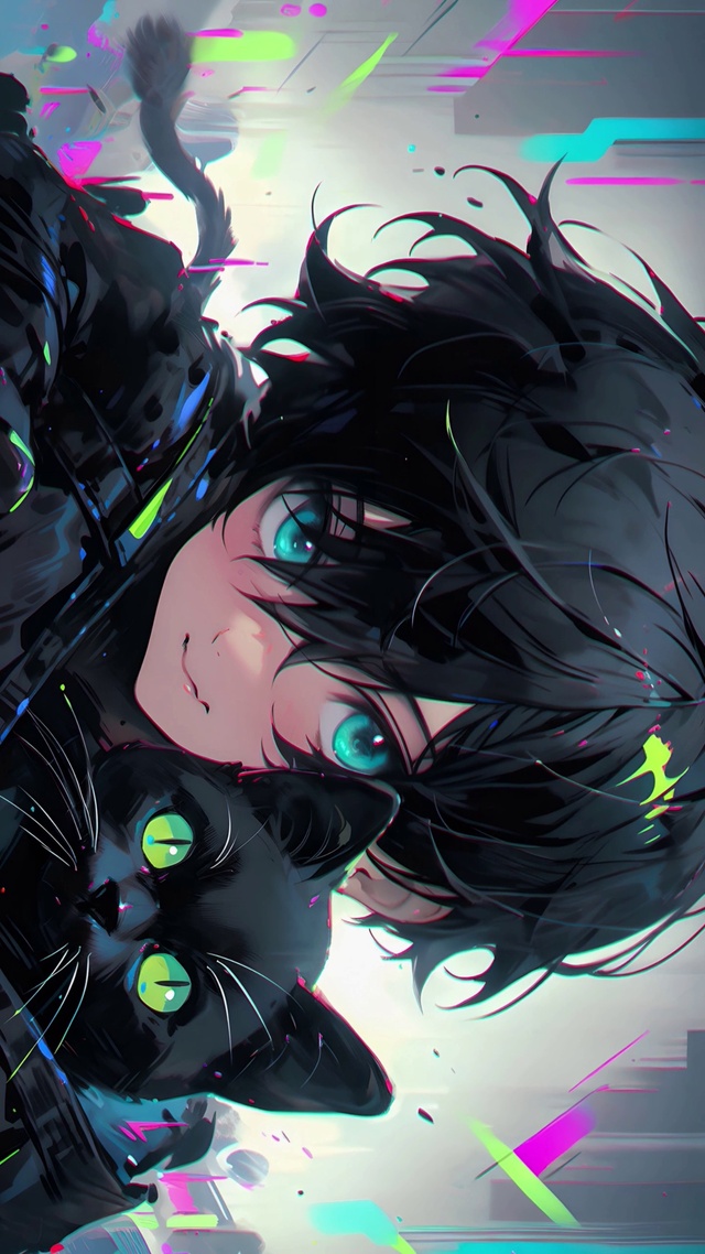 黑猫男孩