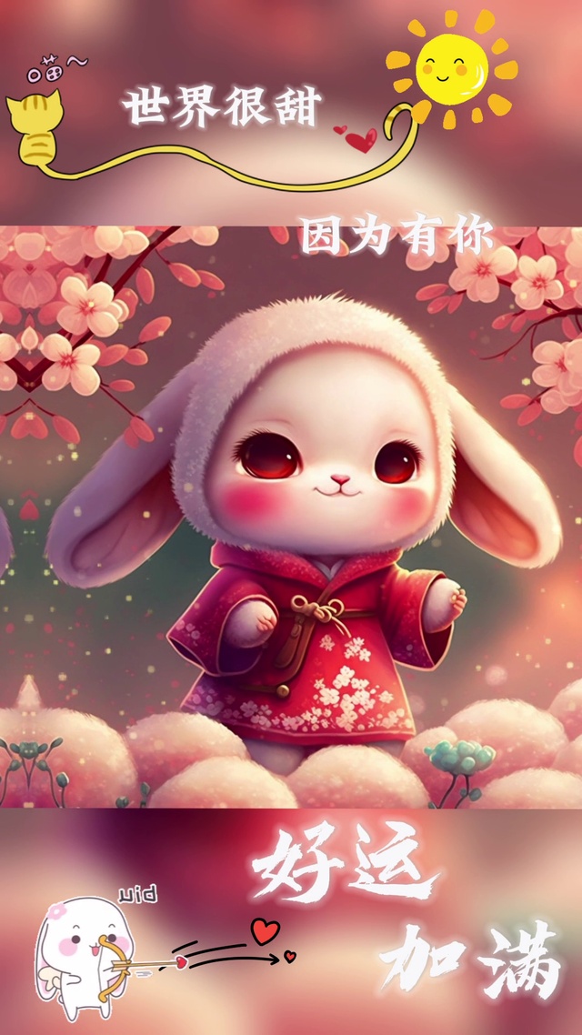 世界很甜因为有你