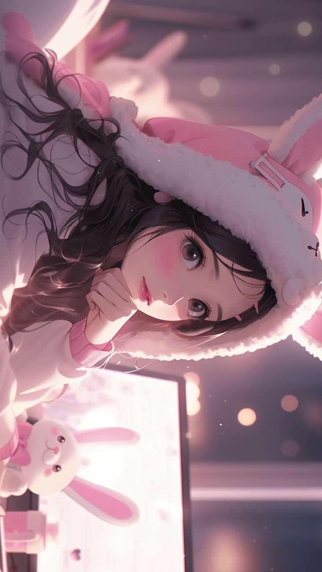 兔耳女孩
