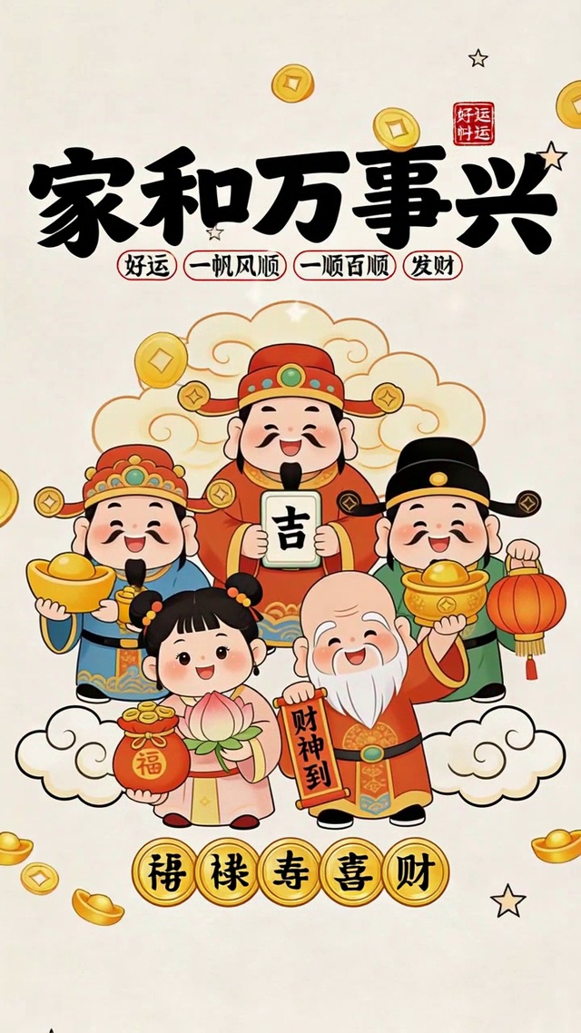 福禄寿喜财