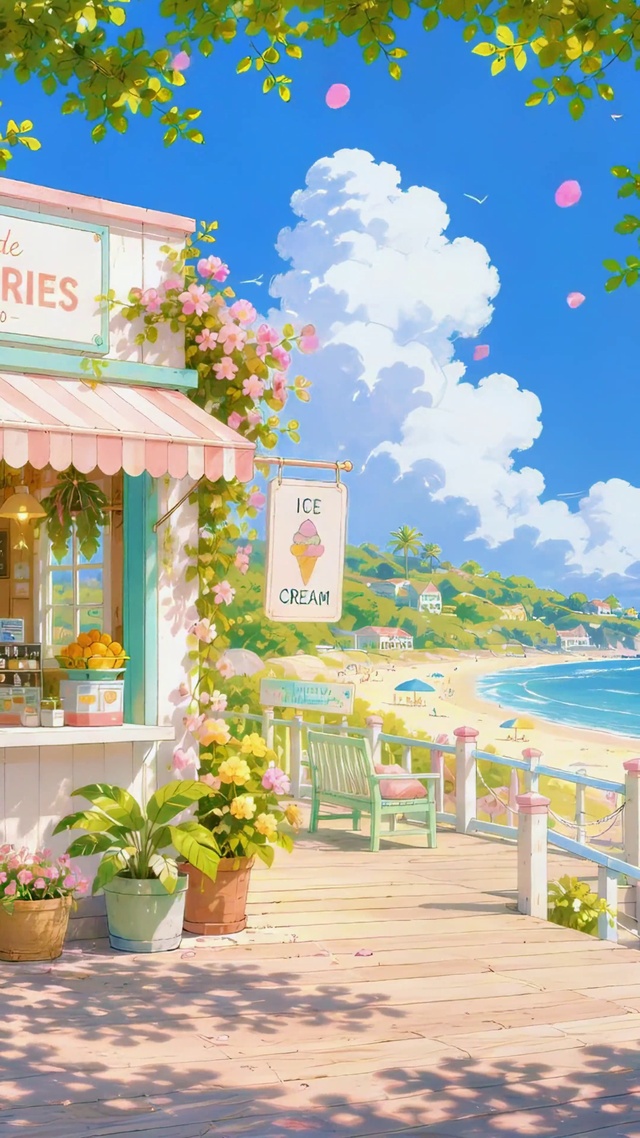 治愈海边清新杂货店