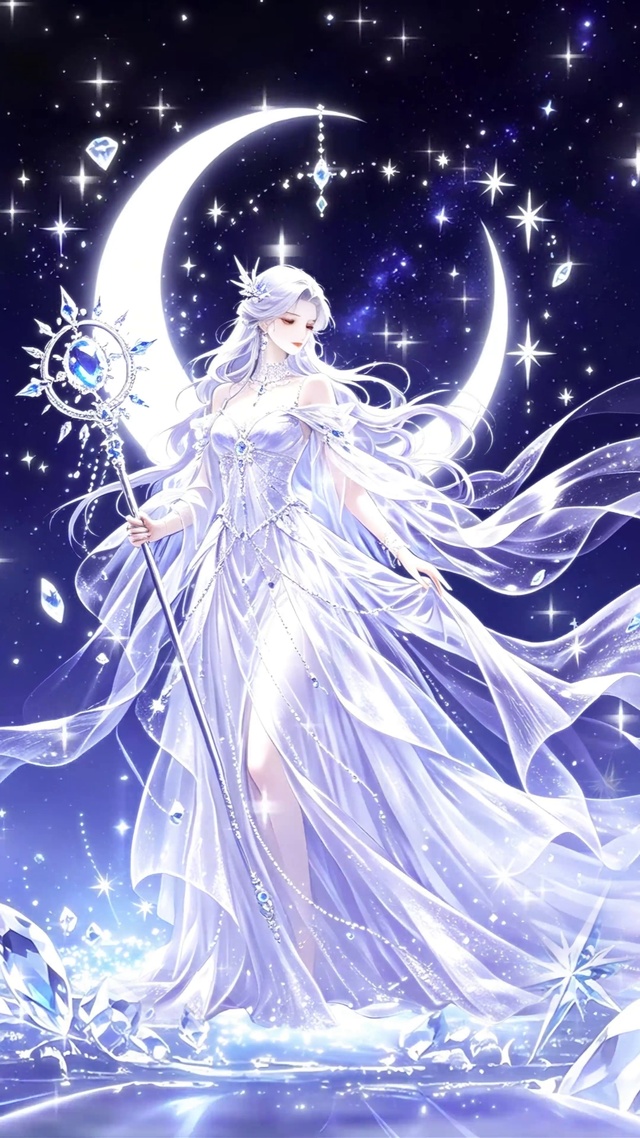 梦幻月影星空 星月女神