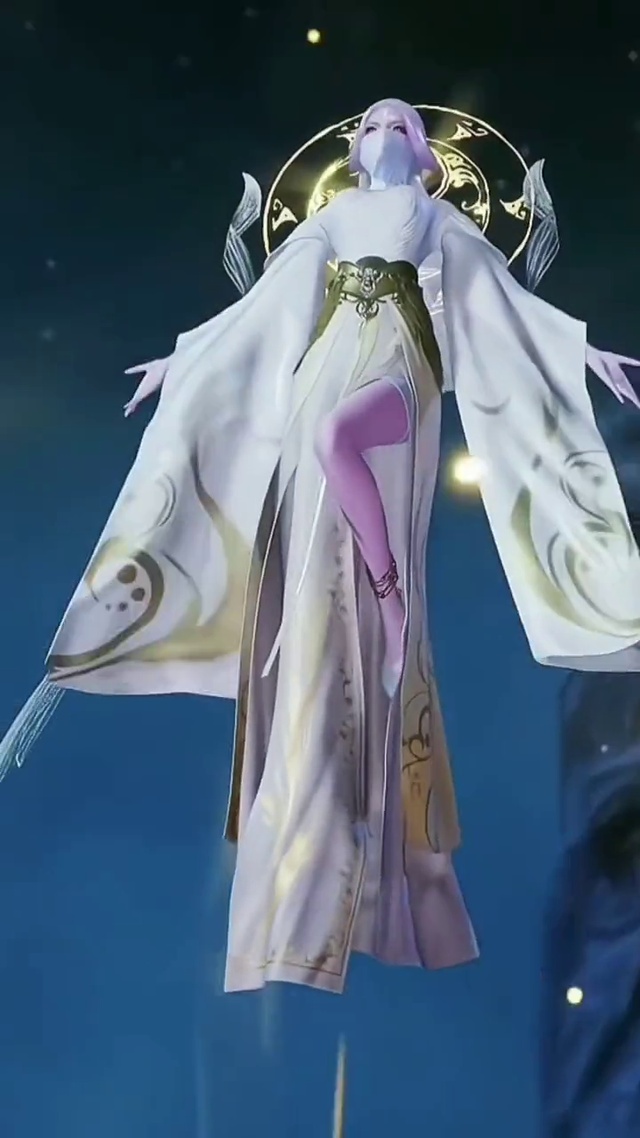 白衣面纱女