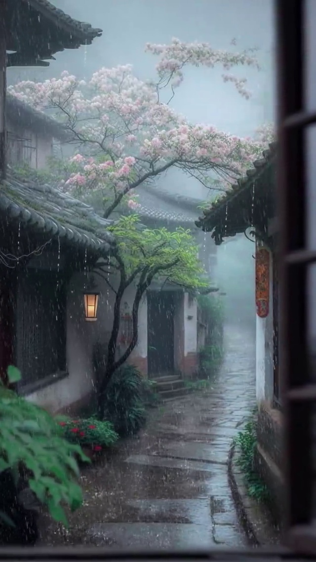 雨中江南