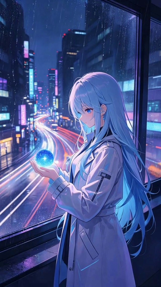 城市动漫少女