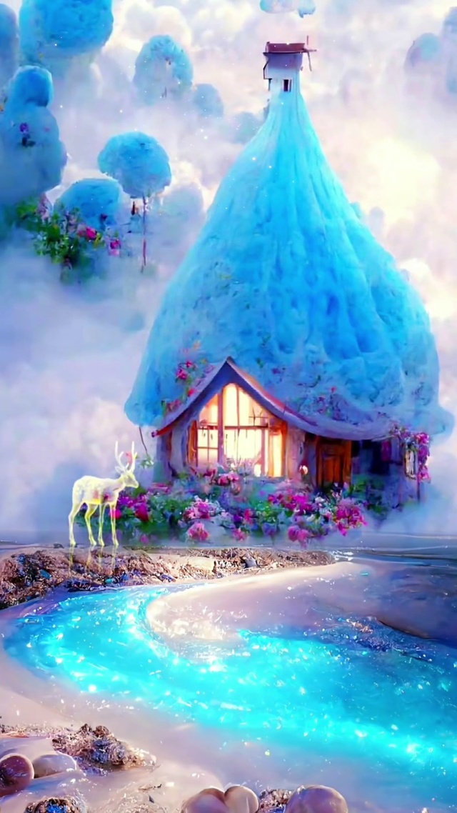 蓝色小屋