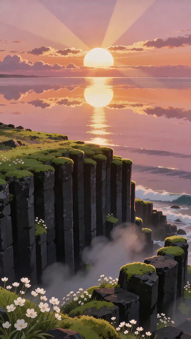 山顶日出